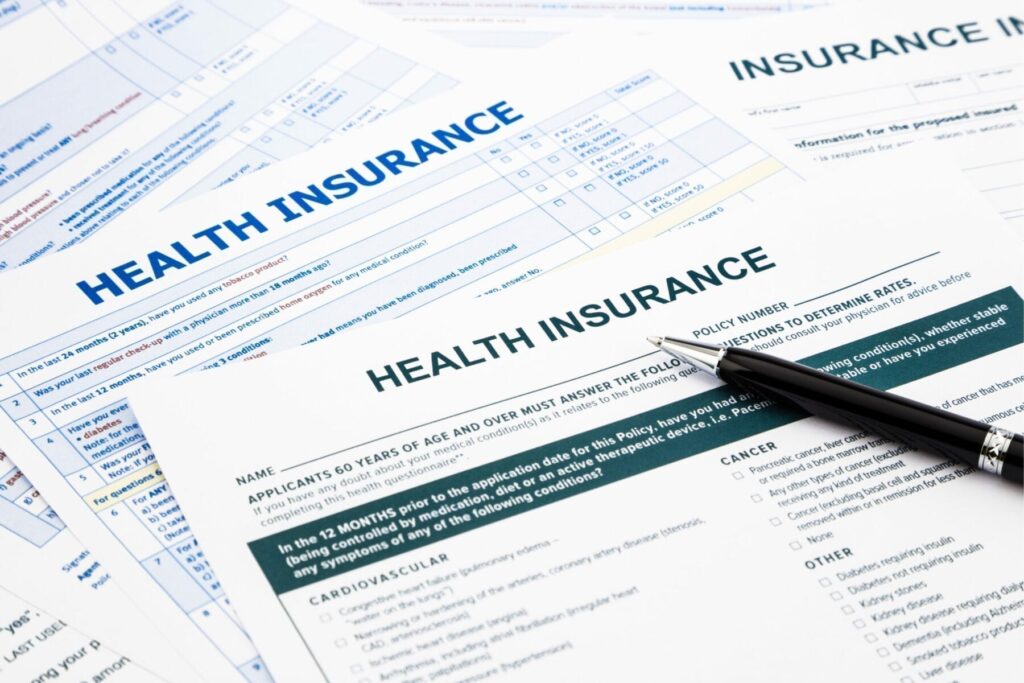 Health insurance forms