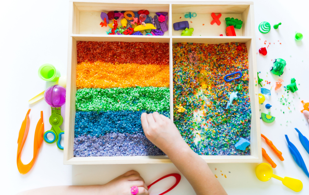 sensory bin autism