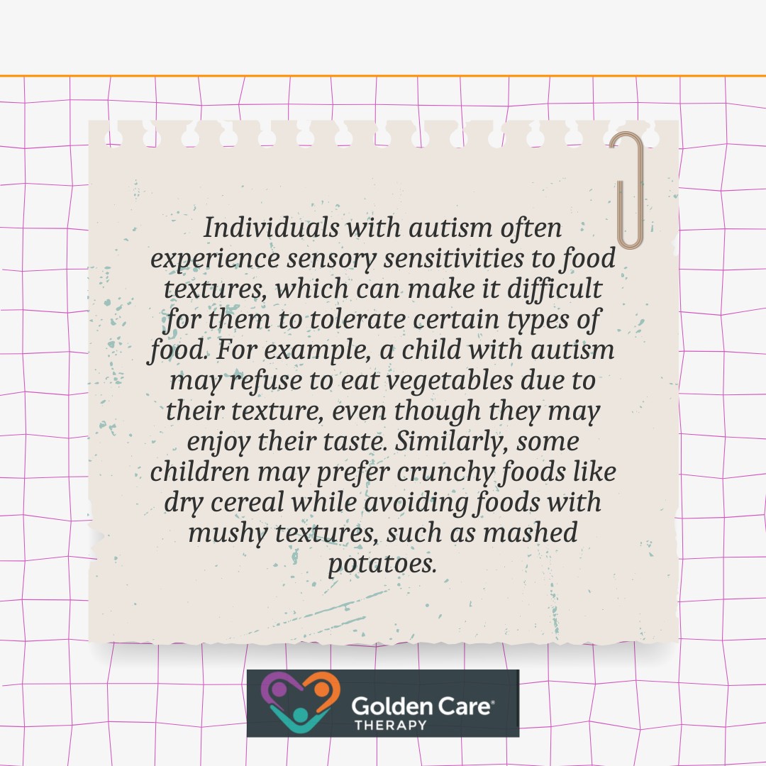 autism and dietary issues