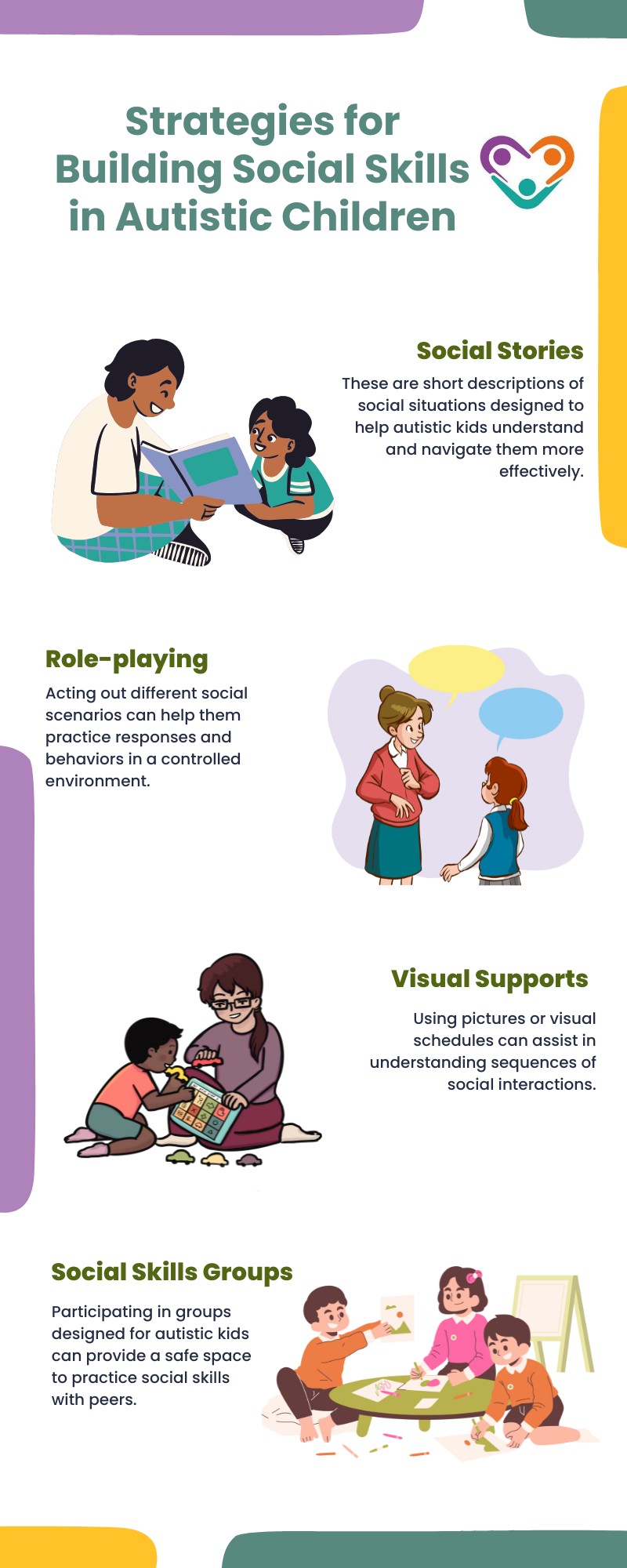 common daily challenges for autistic kids