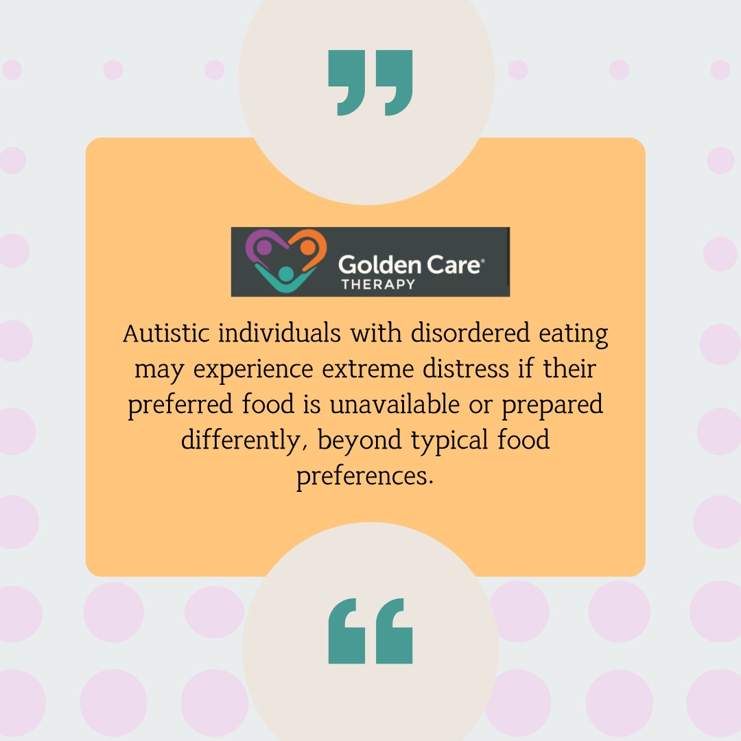 eating disorder in individuals with autism