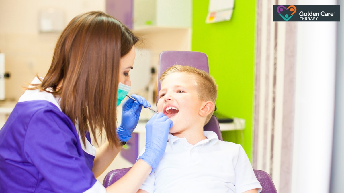 what supports improve dental visits for autism