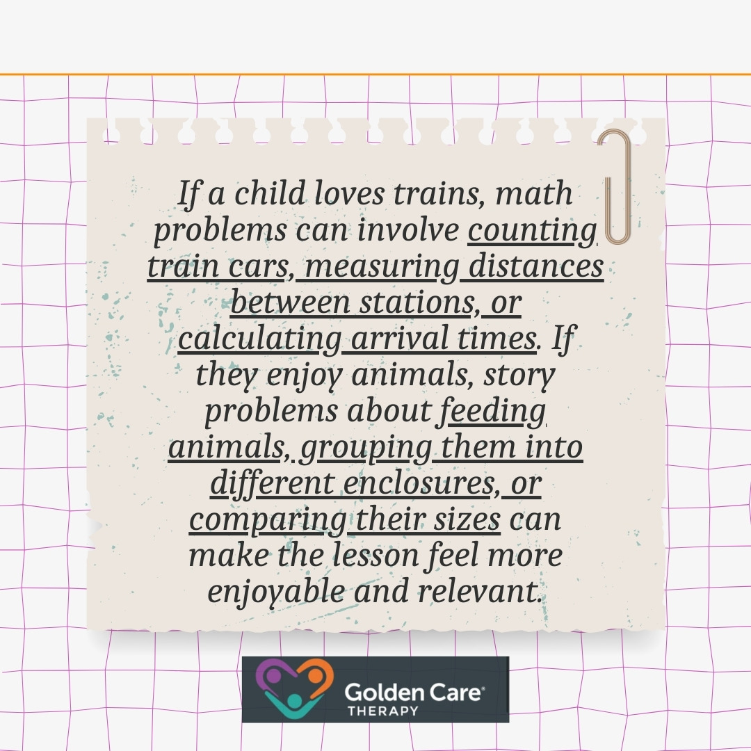 math strategies for autistic kids