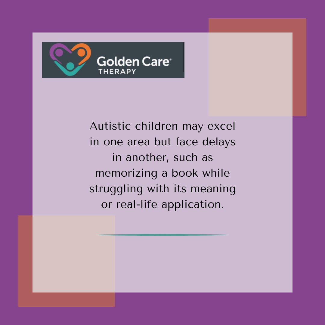 developmental delay in autistic kids