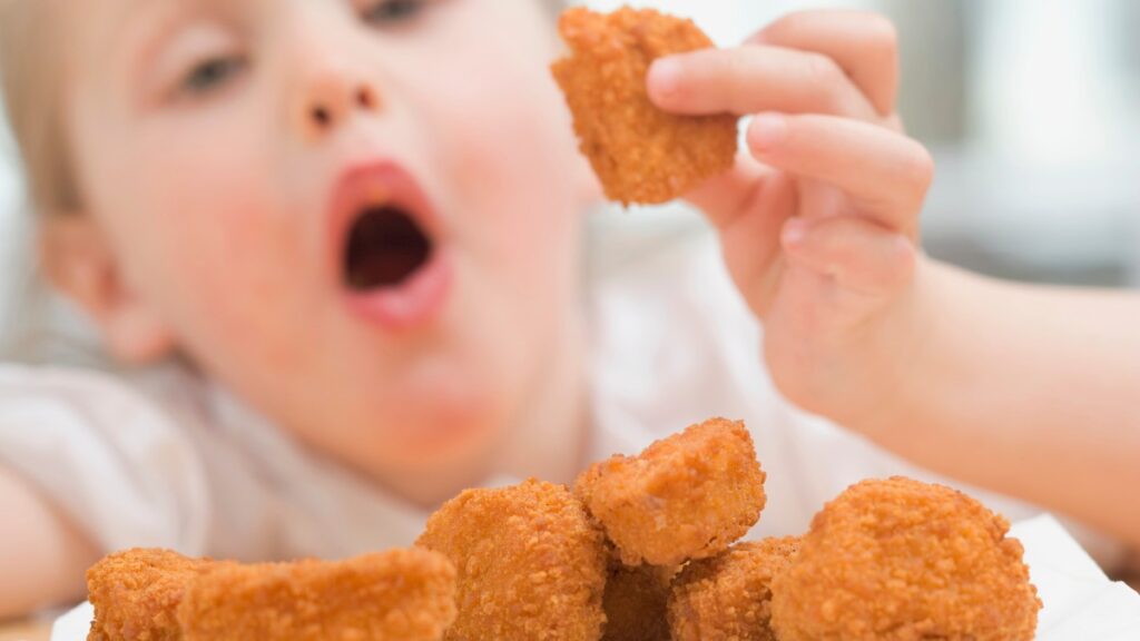 does a high-protein diet help autistic children