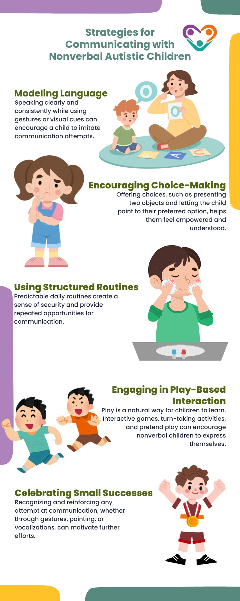 best way to communicate with nonverbal children