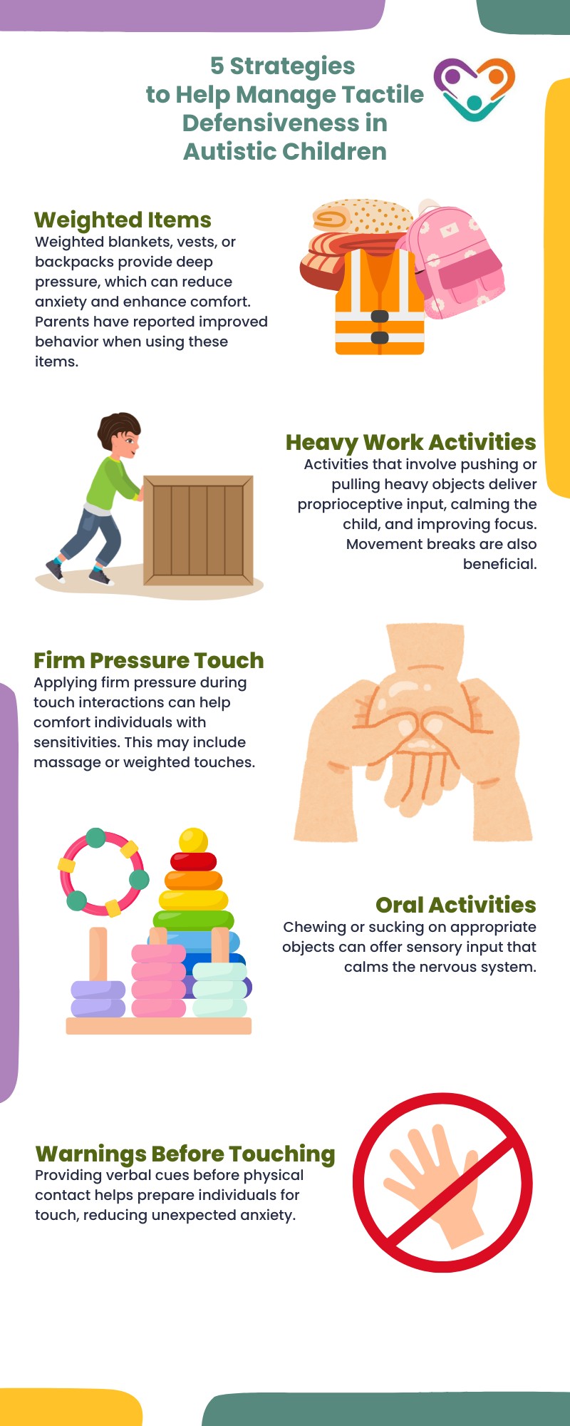 tactile defensiveness in autism