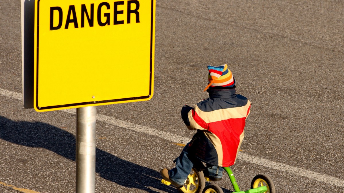 how does autism affect a child's sense of danger